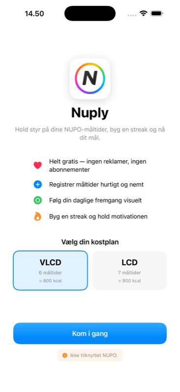 Nuply onboarding